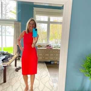 Coral dress
